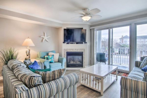 Ocean City Condo Spacious Balcony, Walk to Beach!
